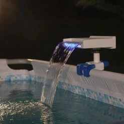Cascade Piscine Bestway Multicolore Led -Intex Piscines Soldes cascade piscine bestway multicolore led 3