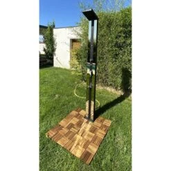 Douche Solaire Anais Deluxe 38L Avec Rince Pieds Et Brumisateur -Intex Piscines Soldes douche solaire anais deluxe 38l avec rince pieds et brumisateur 3