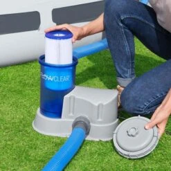 Epurateur à Cartouche Transparent Bestway -Intex Piscines Soldes epurateur a cartouche transparent bestway 3