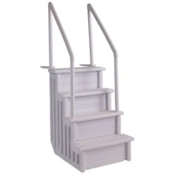 Escalier Piscine Ajustable Avec Lests