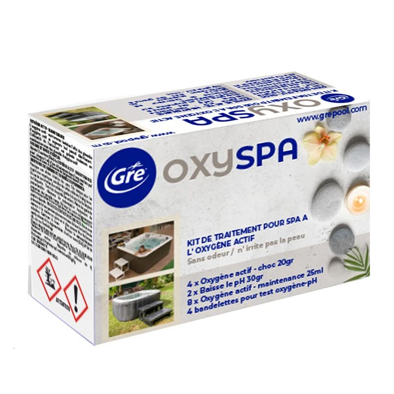 Kit De Traitement Spa Set Gre à L'oxygène Actif 3 Kit De Traitement Spa Set Gre à L'oxygène Actif