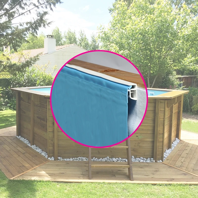 Liner Pour Piscine Bois Sunbay Hexagonale 3 Liner Pour Piscine Bois Sunbay Hexagonale