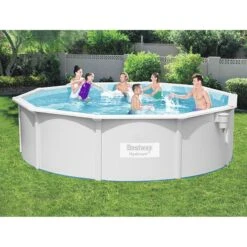 Piscine Acier Bestway Hydrium Ronde 4,60 X H1,20m -Intex Piscines Soldes piscine acier bestway hydrium ronde 460 x h120m 3