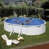 GRE Piscine Acier Gré Fidji Ovale -Intex Piscines Soldes piscine acier gre fidji ovale