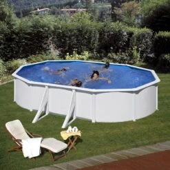 Piscine Acier Gre Fidji Plus Ovale -Intex Piscines Soldes piscine acier gre fidji plus ovale 2