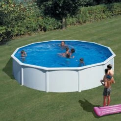 GRE Piscine Acier Gré Fidji Ronde -Intex Piscines Soldes piscine acier gre fidji ronde 3