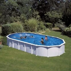 GRE Piscine Acier Gré Haiti Ovale -Intex Piscines Soldes piscine acier gre haiti ovale 3