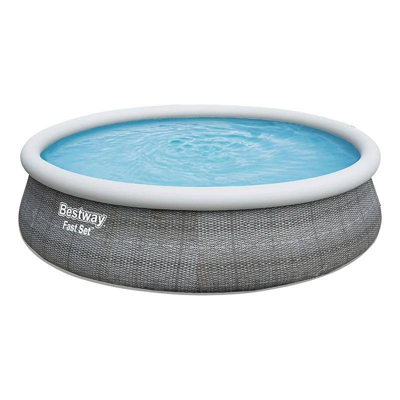 Piscine Autoportée Bestway Fast Set Rotin Ronde 4,57 X H1,07m 3 Piscine Autoportée Bestway Fast Set Rotin Ronde 4,57 X H1,07m