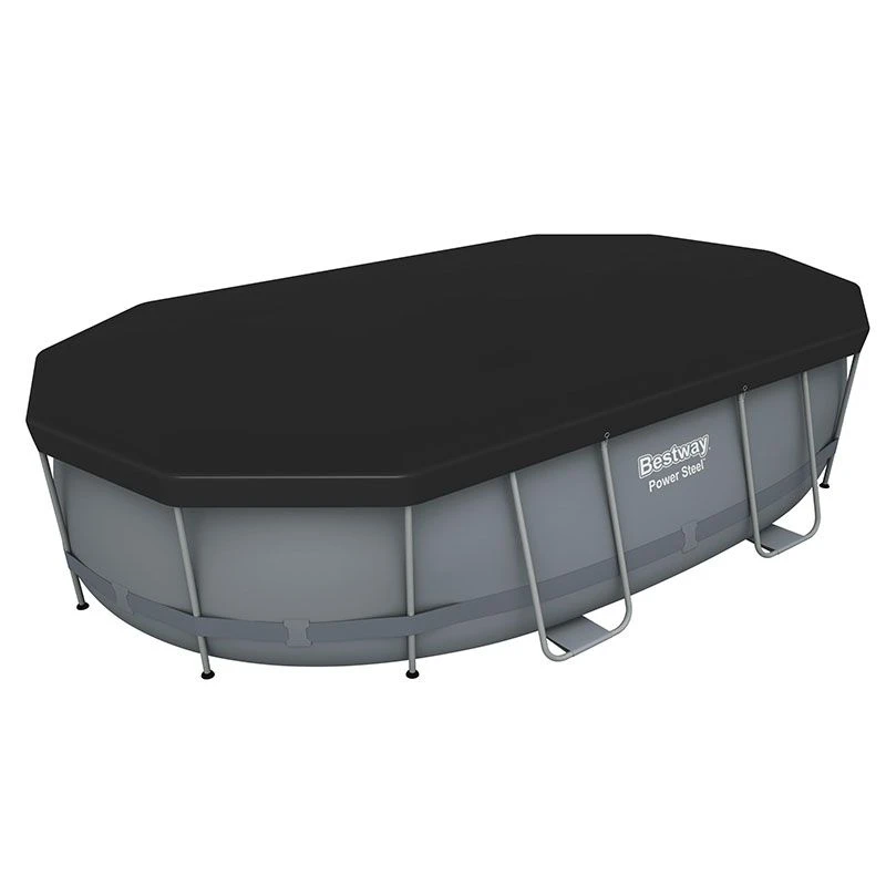 Piscine Bestway Ovale Power Steel 4,88 X 3,05 H1,07m 4 Piscine Bestway Ovale Power Steel 4,88 X 3,05 H1,07m – Image 2