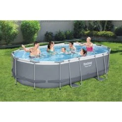 Piscine Bestway Ovale Power Steel 4,88 X 3,05 H1,07m 9 Piscine Bestway Ovale Power Steel 4,88 X 3,05 H1,07m -Intex Piscines Soldes piscine bestway ovale power steel 488 x 305 h107m 2