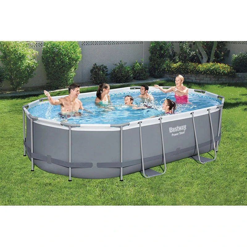 Piscine Bestway Ovale Power Steel 4,88 X 3,05 H1,07m 5 Piscine Bestway Ovale Power Steel 4,88 X 3,05 H1,07m – Image 3