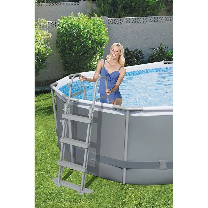 Piscine Bestway Ovale Power Steel 4,88 X 3,05 H1,07m 7 Piscine Bestway Ovale Power Steel 4,88 X 3,05 H1,07m – Image 5