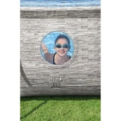 Piscine Bestway Ovale Power Steel Swim Vista Décor Pierre 4,88 X 3,05 H1,07m -Intex Piscines Soldes piscine bestway ovale power steel swim vista decor pierre 488 x 305 h107m 6