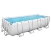 Piscine Bestway Rectangulaire Power Steel 4,88 X 2,44 H1,22m -Intex Piscines Soldes piscine bestway rectangulaire power steel 488 x 244 h122m