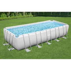 Piscine Bestway Rectangulaire Power Steel 6,40 X 2,74 H1,32m -Intex Piscines Soldes piscine bestway rectangulaire power steel 640 x 274 h132m 5