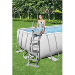 Piscine Bestway Rectangulaire Power Steel 6,40 X 2,74 H1,32m -Intex Piscines Soldes piscine bestway rectangulaire power steel 640 x 274 h132m 8