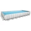 Piscine Bestway Rectangulaire Power Steel 9,56 X 4,88 H1,32m -Intex Piscines Soldes piscine bestway rectangulaire power steel 956 x 488 h132m