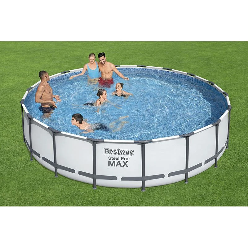 Piscine Bestway Ronde Steel Pro Max 5,49 X H1,22m 7 Piscine Bestway Ronde Steel Pro Max 5,49 X H1,22m – Image 5