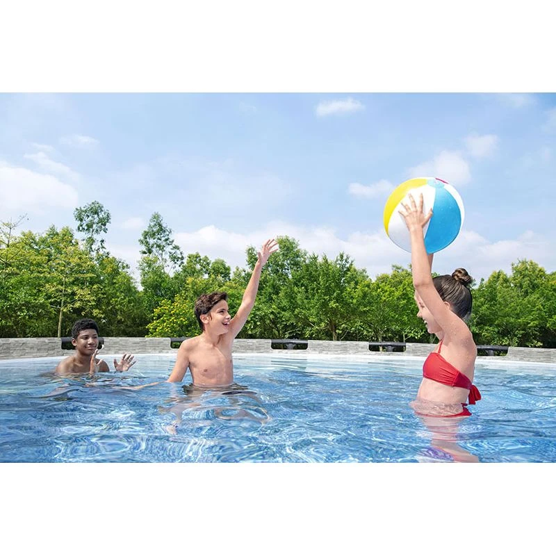 Piscine Bestway Ronde Steel Pro Max Decor Pierre 5,49 X H1,22m 6 Piscine Bestway Ronde Steel Pro Max Decor Pierre 5,49 X H1,22m – Image 4