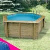 Ubbink Piscine Bois Azura 4,10 X H1,20m 2 Ubbink Piscine Bois Azura 4,10 X H1,20m -Intex Piscines Soldes piscine bois azura 410 x h120m