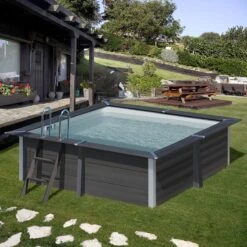Nouveaux produits -Intex Piscines Soldes piscine bois composite avant garde gre 326 x 326 x h096m 1
