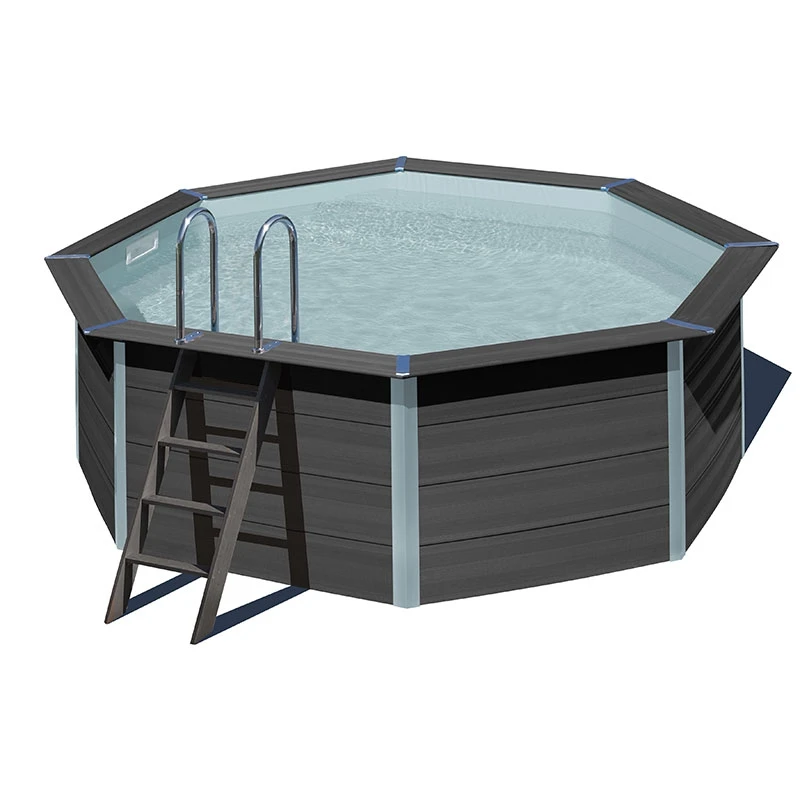 Piscine Bois Composite Avant Garde Gre 4,10 X H1,24m