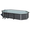 Piscine Bois Composite Avant Garde Gre 6,64 X 3,86 X H1,24m -Intex Piscines Soldes piscine bois composite avant garde gre 664 x 386 x h124m