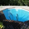 Piscine Bois Grenade II 4,36 X 3,36 X H1,17m -Intex Piscines Soldes piscine bois grenade ii 436 x 336 x h117m