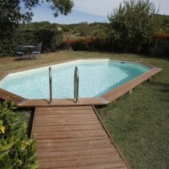 Ubbink Piscine Bois Lagon 5,50 X 3,00 X H1,20m -Intex Piscines Soldes piscine bois lagon 550 x 300 x h120m 6