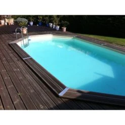 Ubbink Piscine Bois Lagon 6,70 X 4,00 X H1,30m -Intex Piscines Soldes piscine bois lagon 670 x 400 x h130m 2