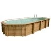 Ubbink Piscine Bois Lagon 8,20 X 4,00 X H1,30m -Intex Piscines Soldes piscine bois lagon 820 x 400 x h130m
