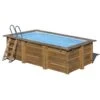 Piscine Bois Marbella II 4,20 X 2,70 X H1,17m -Intex Piscines Soldes piscine bois marbella ii 420 x 270 x h117m