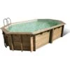 Ubbink Piscine Bois Ocea 5,50 X 3,55 X H1,20m -Intex Piscines Soldes piscine bois ocea 550 x 355 x h120m