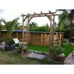 Ubbink Piscine Bois Ocea 8,60 X 4,70 X H1,30m -Intex Piscines Soldes piscine bois ocea 860 x 470 x h130m 2