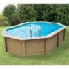 Ubbink Piscine Bois Sunwater 4,90 X 3,00 X H1,20m -Intex Piscines Soldes piscine bois sunwater 490 x 300 x h120m