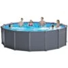 Piscine Tubulaire Intex Graphite 4,78 X H1,24m -Intex Piscines Soldes piscine intex graphite 478 x h124m