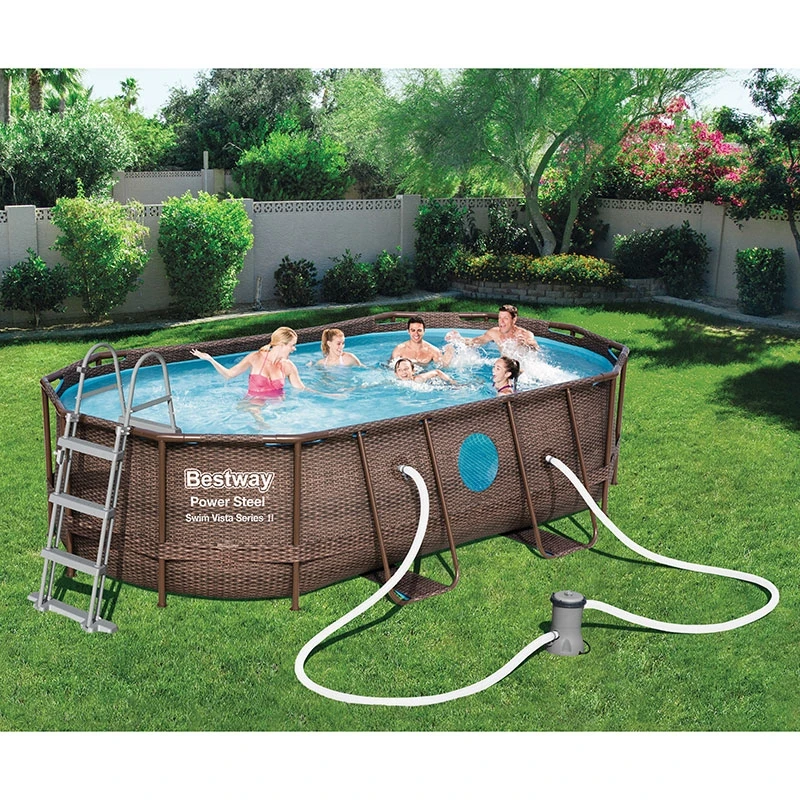 Piscine Tubulaire Bestway Power Steel Swim Vista 4,27 X 2,50 X H1,00m 4 Piscine Tubulaire Bestway Power Steel Swim Vista 4,27 X 2,50 X H1,00m – Image 2