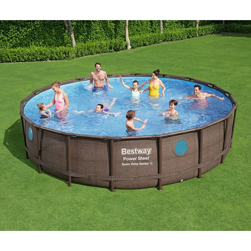 Piscine Tubulaire Bestway Power Steel Swim Vista 5,49 X H1,22m 4 Piscine Tubulaire Bestway Power Steel Swim Vista 5,49 X H1,22m – Image 2