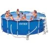 Piscine Tubulaire Intex Metal Frame 4,57 X H1,22m -Intex Piscines Soldes piscine tubulaire intex metal frame 457 x h122m