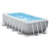Piscine Tubulaire Intex Prism Frame 4,00 X 2,00 X H1,22m -Intex Piscines Soldes piscine tubulaire intex prism frame 400 x 200 x h122m