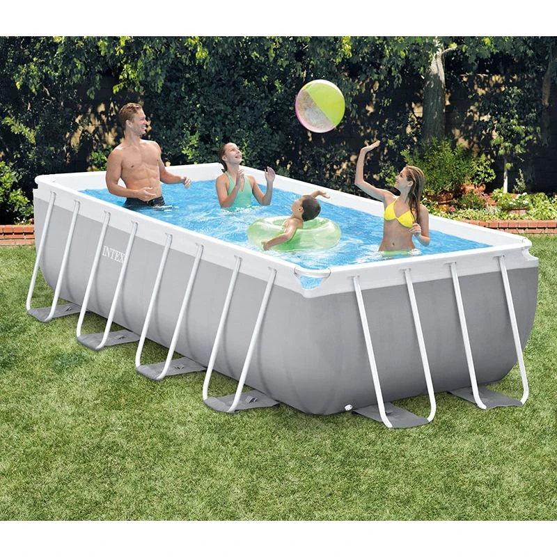 Piscine Tubulaire Intex Prism Frame 4,88 X 2,44 X H1,07m 4 Piscine Tubulaire Intex Prism Frame 4,88 X 2,44 X H1,07m – Image 2