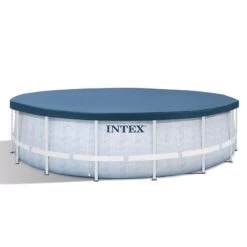 Piscine Tubulaire Intex Prism Frame Chevron 4.88 X 1.22m -Intex Piscines Soldes piscine tubulaire intex prism frame chevron 488 x 122m 1