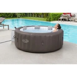 Spa Bestway Lay-Z Dominica HydroJet 4-6 Places -Intex Piscines Soldes spa bestway lay z dominica hydrojet 4 6 places 2