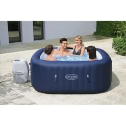 Spa Bestway Lay-Z Hawaii Air Jet 4-6 Places -Intex Piscines Soldes spa bestway lay z hawaii air jet 4 6 places 2