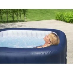 Spa Bestway Lay-Z Hawaii Air Jet 4-6 Places -Intex Piscines Soldes spa bestway lay z hawaii air jet 4 6 places 4