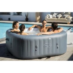 Spa Bestway Lay-Z Hawaii Hydrojet Pro 4-6 Places -Intex Piscines Soldes spa bestway lay z hawaii hydrojet pro 4 6 places 2