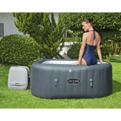 Spa Bestway Lay-Z Hawaii Hydrojet Pro 4-6 Places -Intex Piscines Soldes spa bestway lay z hawaii hydrojet pro 4 6 places 8