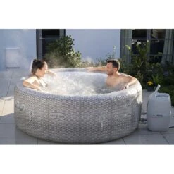 Spa Bestway Lay-Z Honolulu Air Jet 4-6 Places -Intex Piscines Soldes spa bestway lay z honolulu air jet 4 6 places 7
