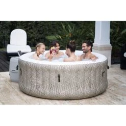 Spa Bestway Lay-Z Madrid Air Jet Plus 2-4 Places -Intex Piscines Soldes spa bestway lay z madrid air jet plus 2 4 places 2