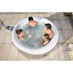 Spa Bestway Lay-Z Madrid Air Jet Plus 2-4 Places -Intex Piscines Soldes spa bestway lay z madrid air jet plus 2 4 places 5